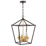 Revtronic 50336SG/BK 6-Light Pendant Light